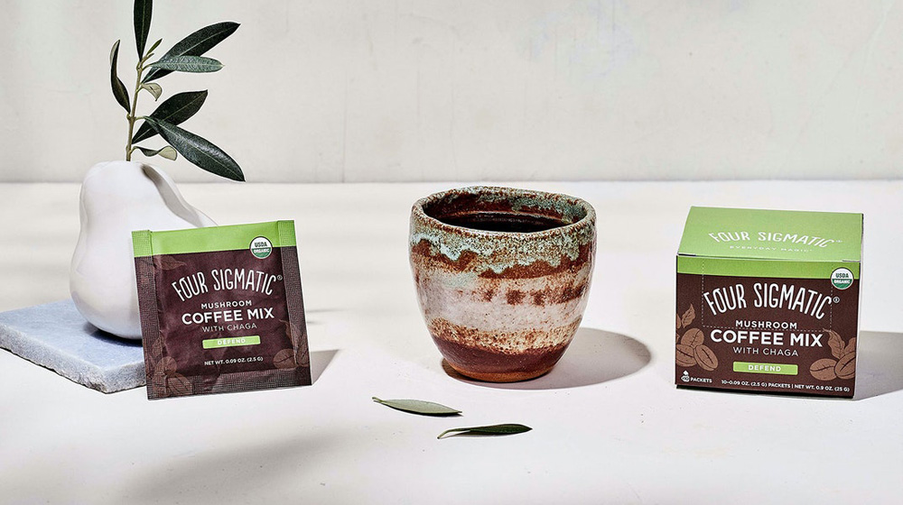 mushroom coffee with chaga extract